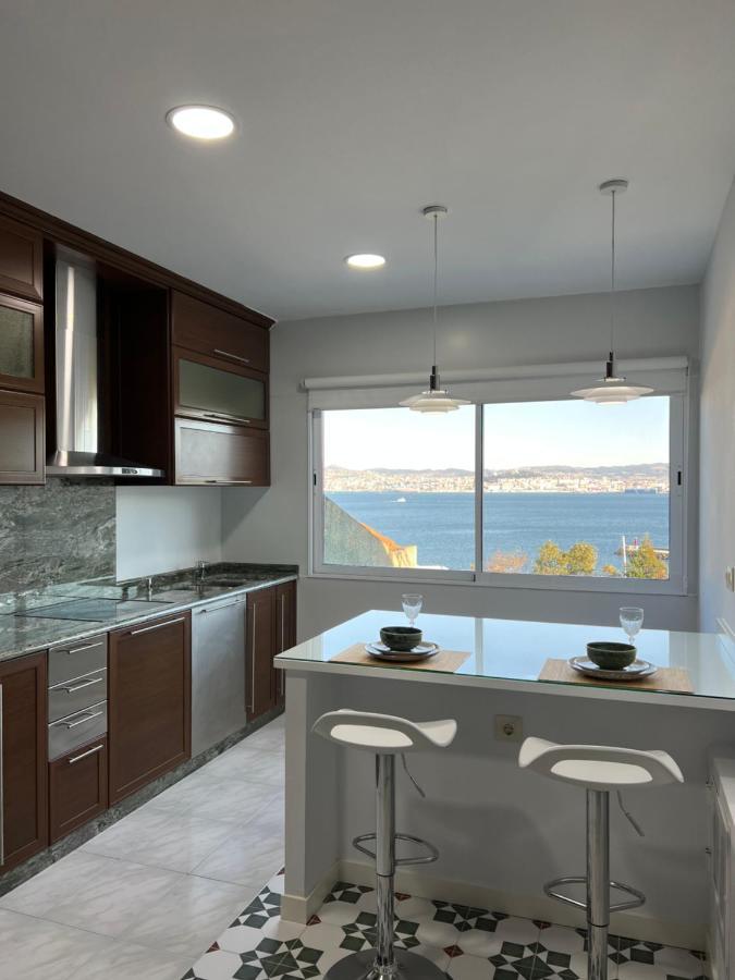 Apartamento En Cangas - Vistas Al Mar Eksteriør bilde