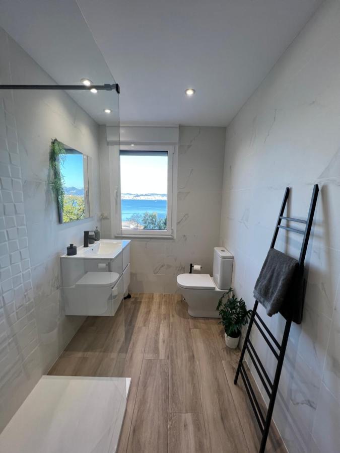 Apartamento En Cangas - Vistas Al Mar Eksteriør bilde